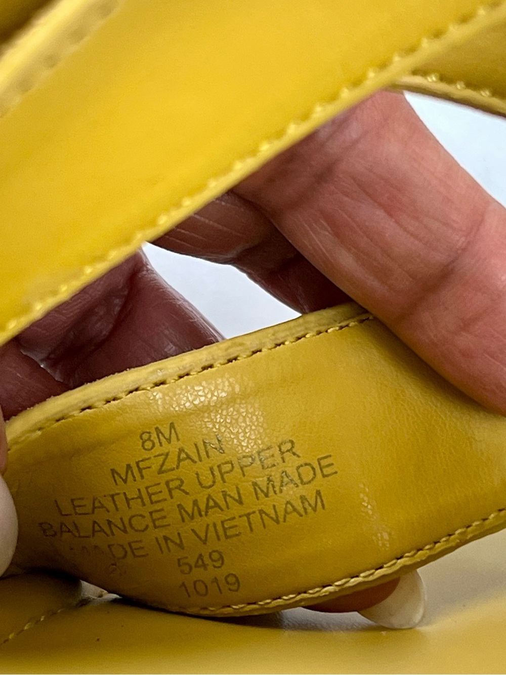 Marc Fisher MF Zain Leather-Suede Espadrille Wedge Sandals - Picture 9 of 12